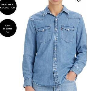 Levi's Light Blue Denim Shirt
